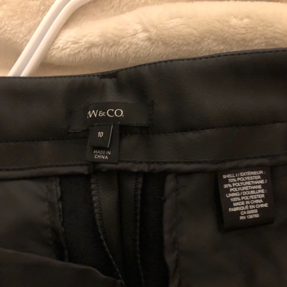 RW&Co leather pants - Picture 2 of 3